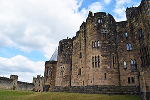 I luoghi di Harry Potter, castello di Alnwick