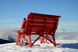 Passeggiate sulla neve con bambini, Prato Nevoso, Piemonte