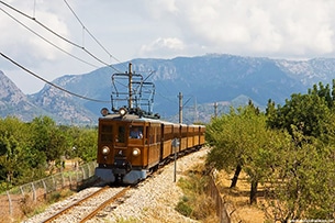 Maiorca, il trenino storino per Soller