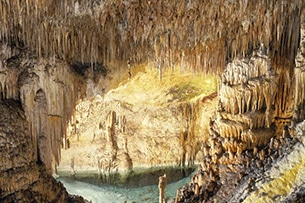 Maiorca con bambini, Grotta del drago