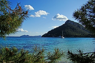 Maiorca, veduta panoramica