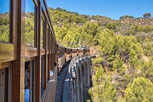 Maiorca, il trenino storino per Soller