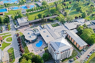 Terme di Catez in Slovenia, panoramica