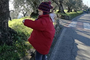 Gli etruschi per bambini, passeggiate