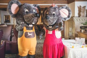 Family hotel in Alto Adige, Cavallino Bianco Family Spa Grand Hotel, le mascotte