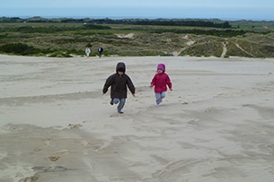 Faro Danimarca con i bambini, faro di Rubjerg Knude a Lonstrup 