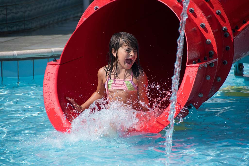 Villaggio per bambini Lido di Pomposa, Park Gallanti Holiday Village, scivoli