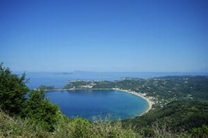 Corfù con i bambini, le baie