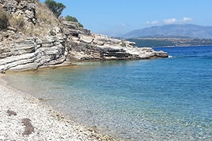 Corfù con i bambini, le spiagge