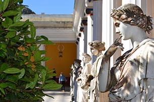 Corfù con i bambini, il palazzo di Sissi