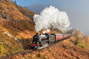 Hogwarts Express Scozia, il treno di Harry Potter