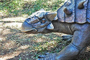 Mostra dinosauri a Fiumicino, Dinosauri in carne ed ossa