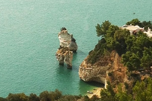 Le più belle spiagge del Gargano per famiglie, Baia delle Zagare