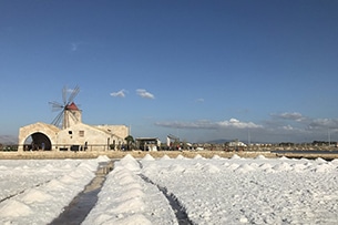 Saline di Trapani con i bambini