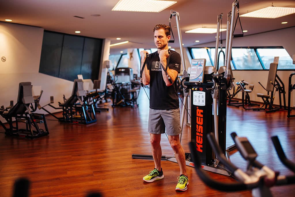 Thermenhotel Karawankenhof alle Terme Villach in Carinzia, palestra