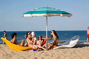 Attrazioni Rimini per bambini, spiaggia