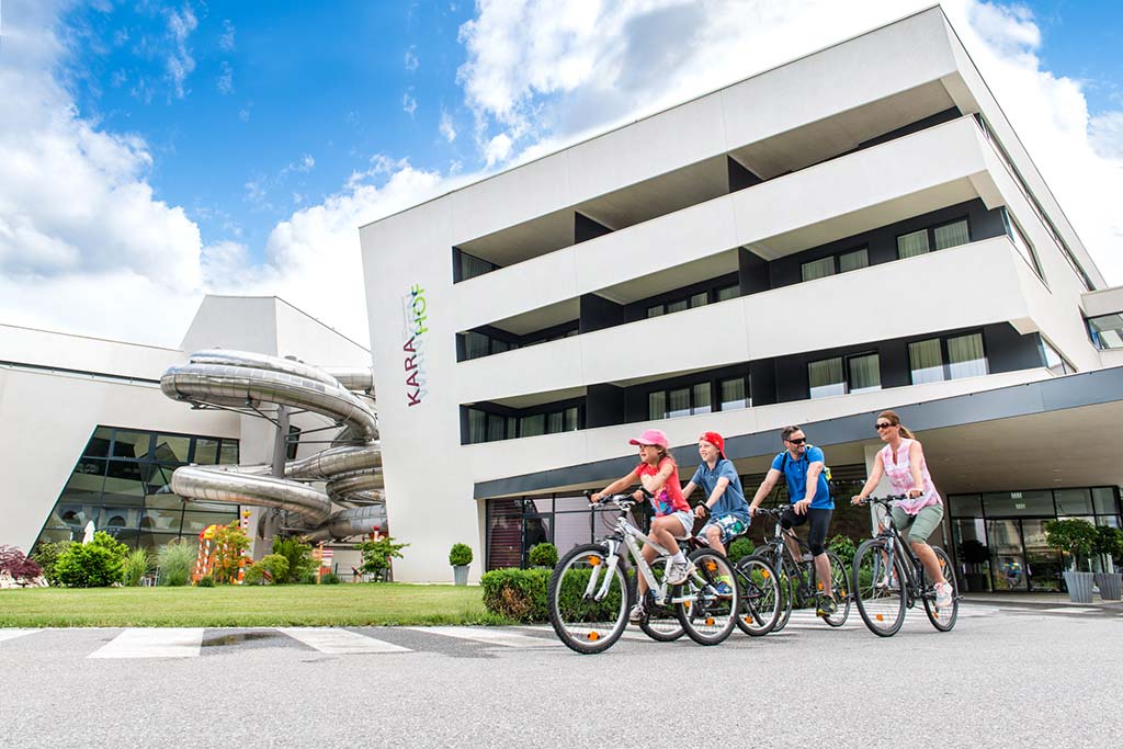 Terme Villach, Thermenhotel Karawankenhof, biciclette