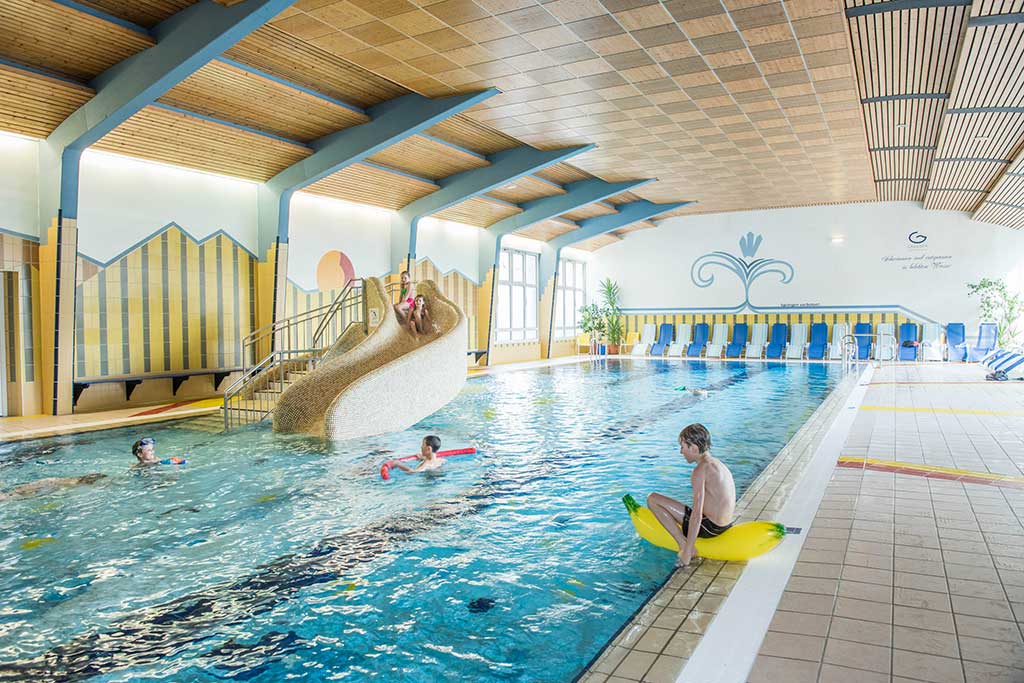 Family Hotel Eggerhof in Carinzia a Mallnitz, centro piscine di Mallnitz