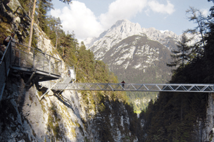 Seefeld in Tirolo, la gola degli spiriti