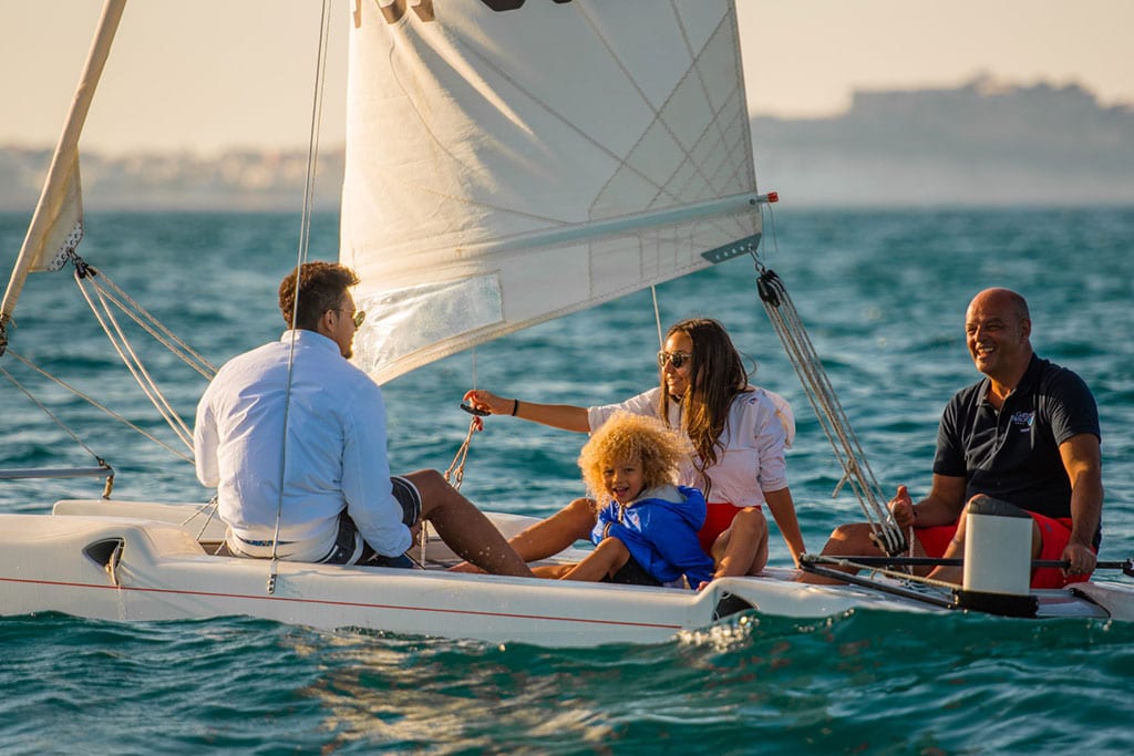 Gattarella, resort per bambini sul Gargano, escursioni in barca per famiglie