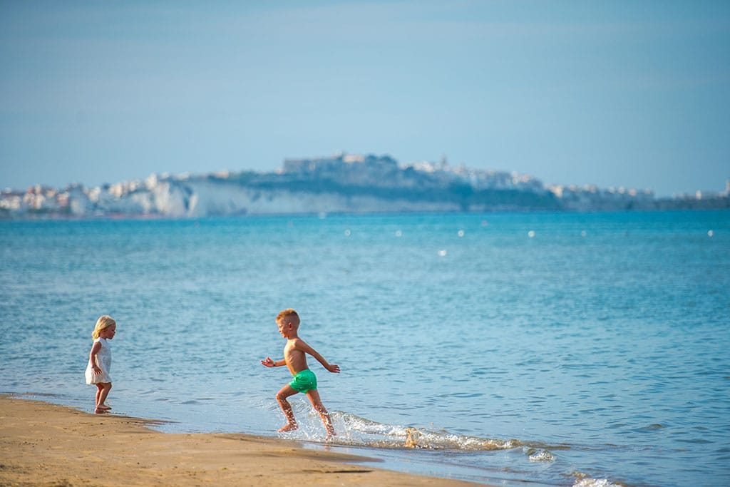 Family hotel per bambini Vieste, Gattarella Family Resort, la spiaggia