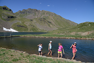 Passeggiate in montagna per bambini d'estate, Rifugio Fallére