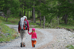 Passeggiate in montagna per bambini d'estate, Rifugio Troncea