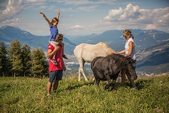 Parco del Monte Baldo in estate, trekking per bambini