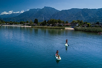 Valsugana in estate con i bambini, sup al Lago di Caldonazzo