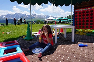 Estate al Cavallino Bianco di Ortisei, pic nic