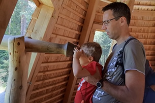 Val Pusteria cosa vedere con i bambini, Villaggio degli alberi Dobbiaco