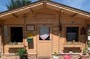 Valle dello Zillertal con i bambini, giardino delle erbe