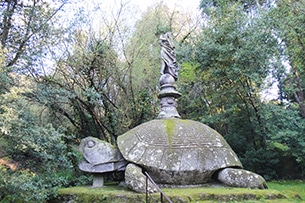 Bomarzo, Parco dei mostri, la tartaruga