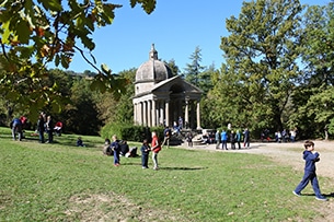 Bomarzo, Parco dei mostri, il tempio