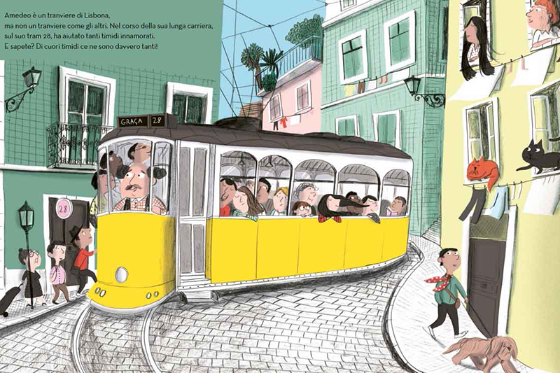 Pagina interna del libro "Tram 28"