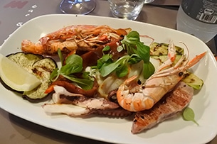 Castiglione della Pescaia con bambini, il ristorante