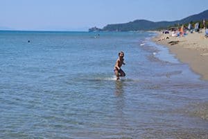 Castiglione della Pescaia con bambini, la spiaggia