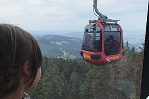 Pilatus con i bambini, cabinovia panoramica