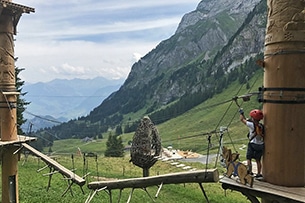 Pilatus con i bambini, parco avventura