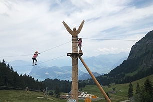 Pilatus con i bambini, parco avventura