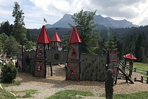 Pilatus con i bambini, parco giochi Krienseregg