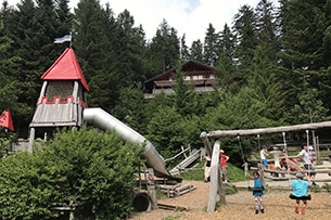 Pilatus con i bambini, parco giochi Krienseregg