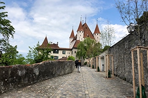 Svizzera, Trenino Verde delle Alpi coni bambini, Thun