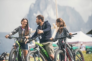 Autunno al Cavallino Bianco di Ortisei, gite in bici