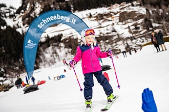 Tappeto magico per lo sci dei bambini allo Scnheeberg