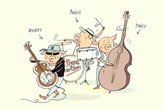 Libro per bambini, Bacon Brothers