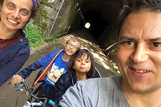 Porto con bambini, in bici ad Amarante