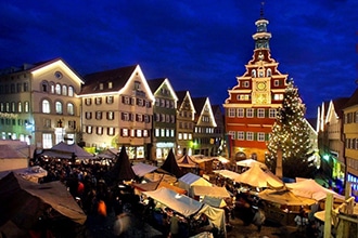 Viaggio di Natale nel Baden-Württemberg, Esslingen Market