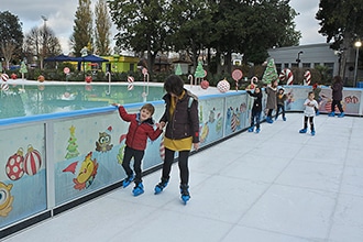 Luneur Natale, pista di pattinaggio