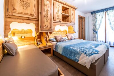 Hotel Arcangelo, per bambini in Val di Sole, camera del picchio